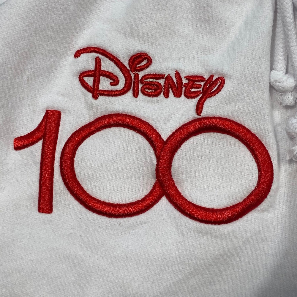 Disney 100th Anniversary White Womens XS Character Graphic Jogger Sweatpants - Picture 5 of 15